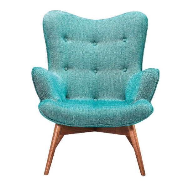 Design fauteuil groen