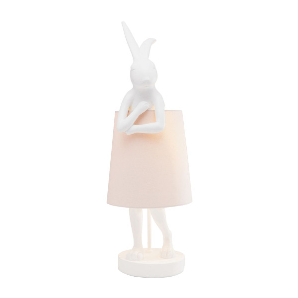 Lamp konijnfiguur wit