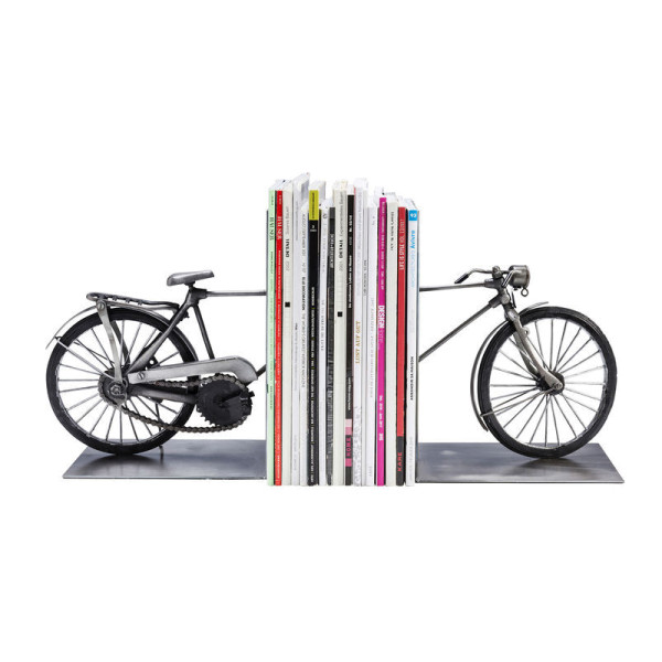 Handgemaakte boekensteun fiets