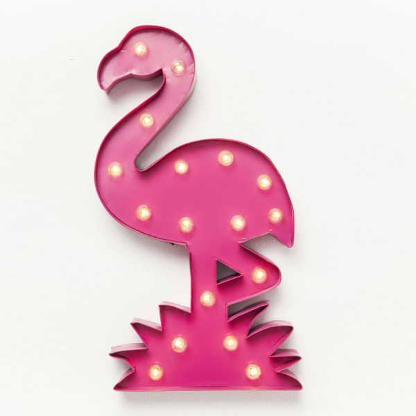 Lamp roze flamingo