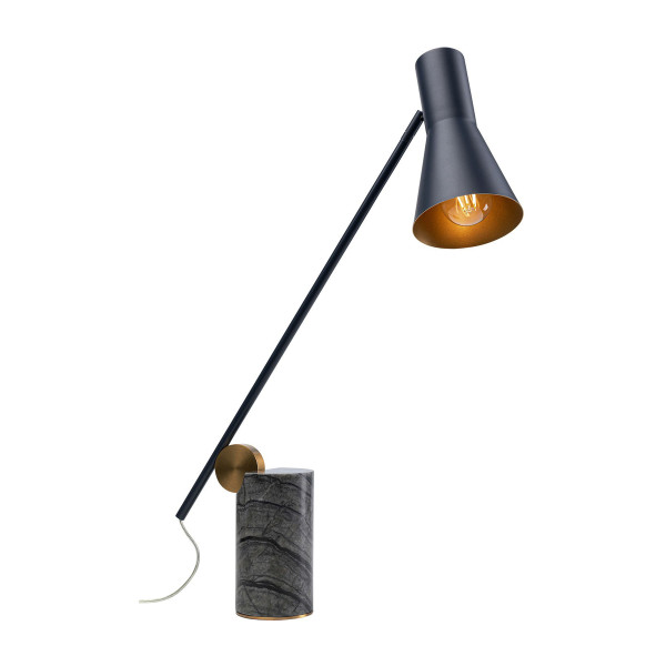 Zwarte design tafellamp