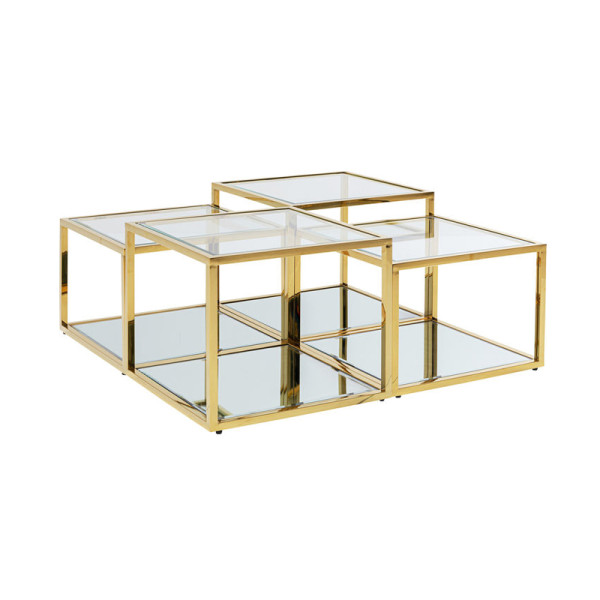 Gouden design salontafelset