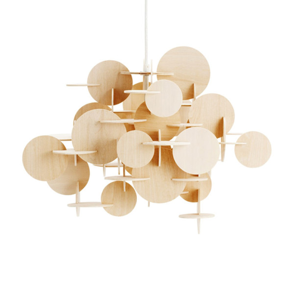 Schurk Vertrappen circulatie Houten design hanglamp | Normann Copenhagen Bau Small | LUMZ