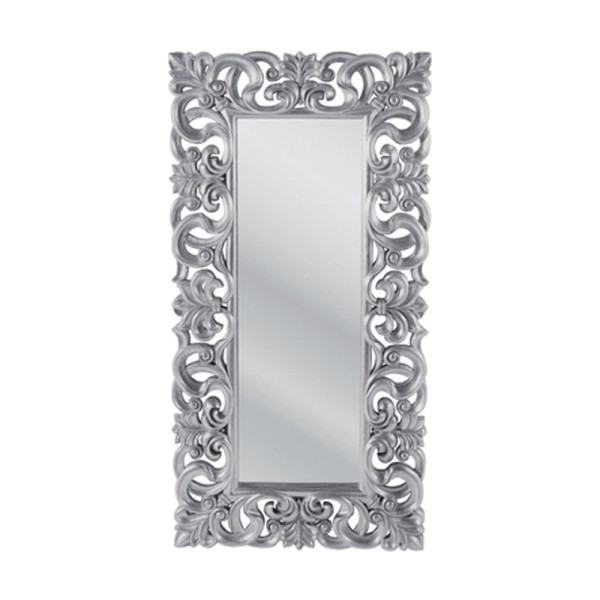 Zilveren spiegel barokstijl