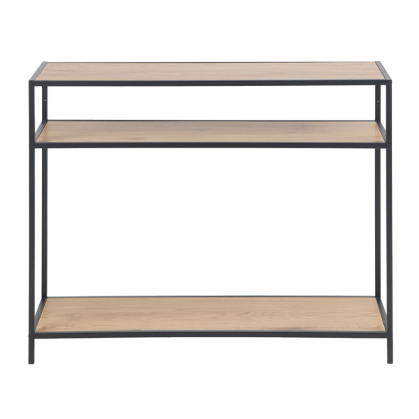 Sidetable metalen frame en eiken planken | Bodio | LUMZ