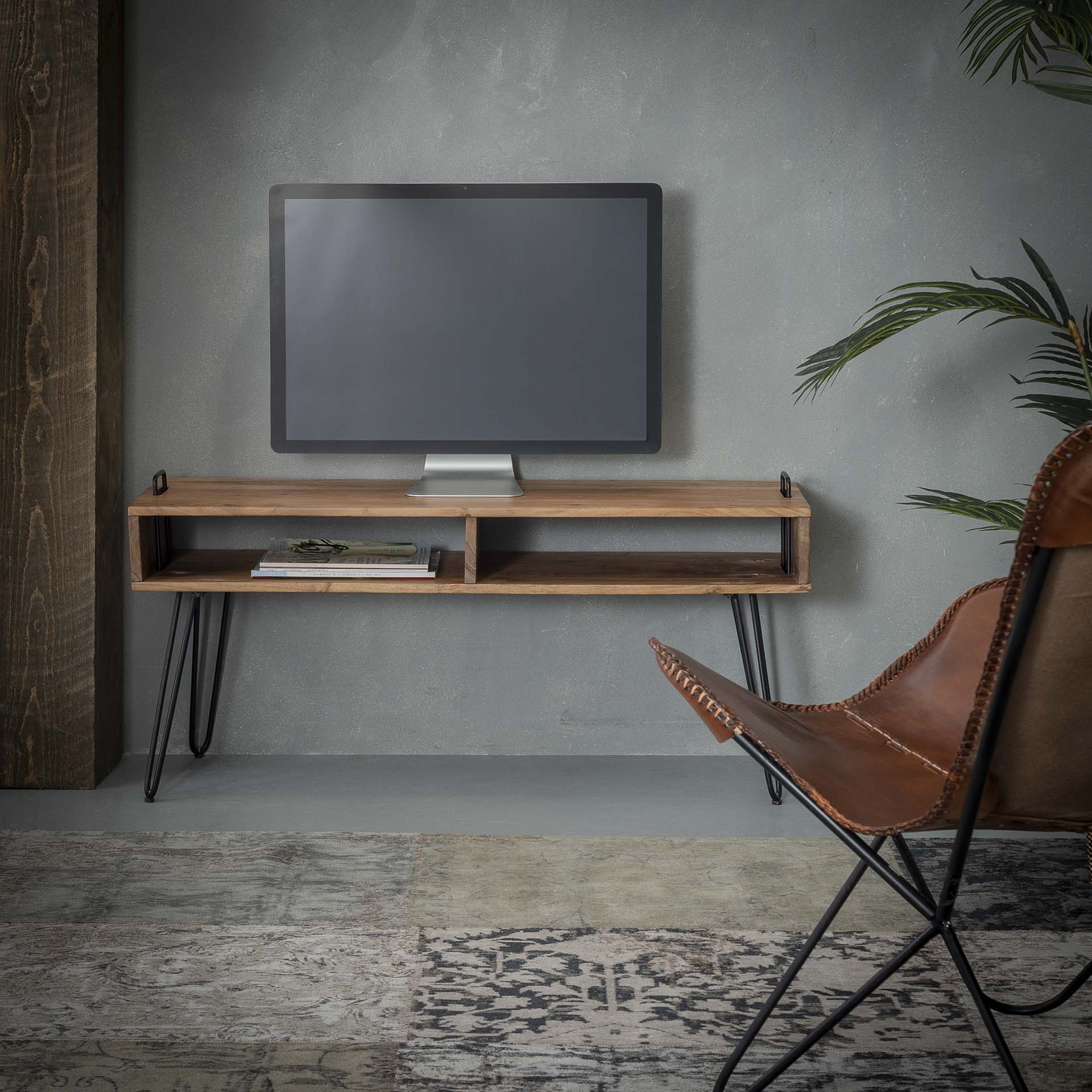 Tv-meubel van massief acaciahout