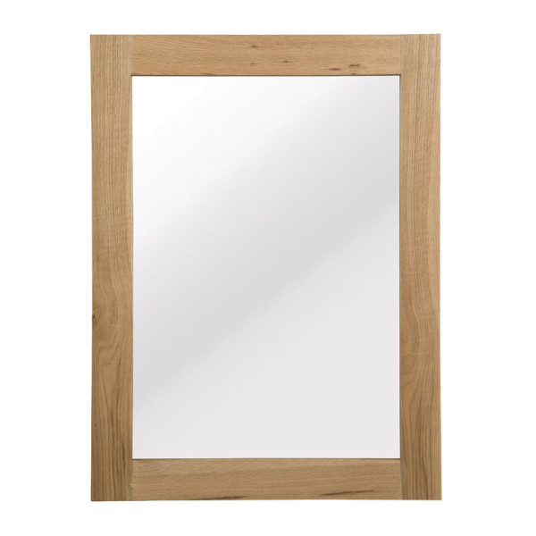 Spiegel met houten lijst 57x76
