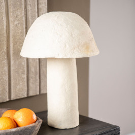 Tafellamp paddenstoel papier mache