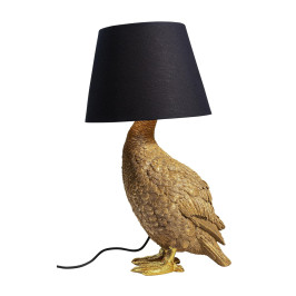 Gouden eend tafellamp