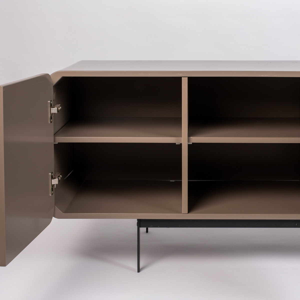 Facet Compliment Verdeelstuk Retro design tv-meubel taupe | LUMZ Home Lewis | LUMZ