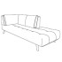 Small Lounge R - 218 x 94 cm - +€ 2.189,00